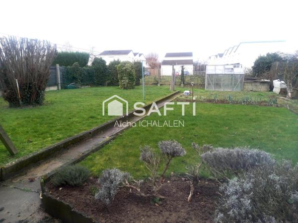 Maison F3  de 65m2 habitable / 105 m2 sous sol total exploitable