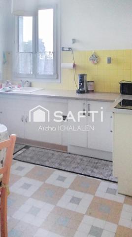 Maison F3  de 65m2 habitable / 105 m2 sous sol total exploitable