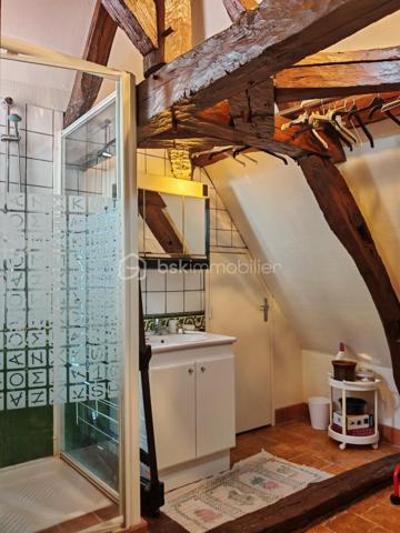 À seulement 15 minutes de Tours, au cœur de Savonnières, venez découvrir cette propriété de caractère.
Cet ensemble immobilier rare offre un cadre de vie privilégié et offre de nombreuses possibilités, aussi bien pour un projet familial que pour le développement d'une activité touristique. Sa position centrale permet un accès immédiat au bourg et aux commerces.

Une maison principale pleine de charme

Le rez-de-chaussée accueille une entrée, un bureau, une salle de bains avec espace buanderie, une cave ainsi qu'une chaufferie.
Le niveau principal de vie s'ouvre sur un palier desservant une agréable véranda bénéficiant d'une vue sur l'étang. Vous y trouverez également un séjour, une cuisine, deux chambres, dont l'une dispose de sa propre salle d'eau, ainsi que des WC indépendants.
À l'étage, une chambre supplémentaire, une salle d'eau et un espace de rangement complètent l'ensemble. Un vaste grenier aménageable offre également un beau potentiel pour créer de nouveaux espaces selon vos envies.

Un gîte indépendant pour accueillir ou développer un projet locatif

Accessible directement depuis la maison ou par une entrée indépendante depuis l'extérieur, cet espace constitue un véritable atout pour la propriété.
Il comprend une entrée avec kitchenette, deux chambres disposant chacune d'une mezzanine, ainsi qu'une salle d'eau avec WC.
Cet espace pourra parfaitement convenir à une activité de location saisonnière, de gîte ou à l'accueil de proches, tout en conservant l'indépendance de chacun.

Un authentique ancien moulin, véritable témoin du passé

Élément emblématique de la propriété, l'ancien moulin apporte à ce lieu toute son identité et son caractère.
Les mécanismes et les meules d'origine sont encore présents, tout comme une partie du système hydraulique.
L'étage du moulin offre également des possibilités d'exploitation et d'aménagement, permettant d'imaginer de nombreux projets autour de ce patrimoine exceptionnel.
La propriété dispose également d'un ancien four à pain en bon état, venant compléter le charme et l'authenticité de cet ensemble immobilier.

Un environnement naturel en plein cœur de Savonnières

À l'extérieur, vous profiterez d'un jardin arboré, d'un étang ainsi que d'un terrain naturel au cœur d'un environnement central mais préservé.

Un bien rare aux multiples possibilités

Cette propriété singulière offre un formidable potentiel pour de nombreux projets : résidence principale ou secondaire, maison familiale, activité de gîte ou de chambres d'hôtes, projet touristique ou culturel…

Une propriété rare sur le secteur, à découvrir pour les amoureux de lieux authentiques et de projets de caractère.