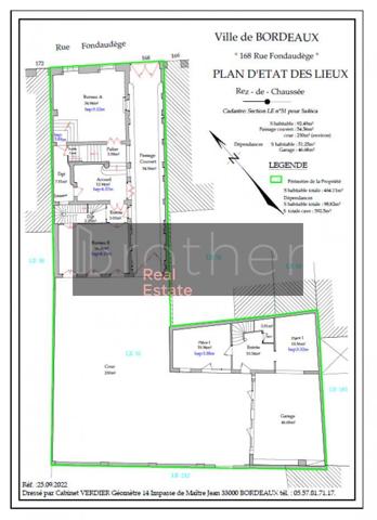 Bureau de 700 m² à vendre à Bordeaux Fondaudege
