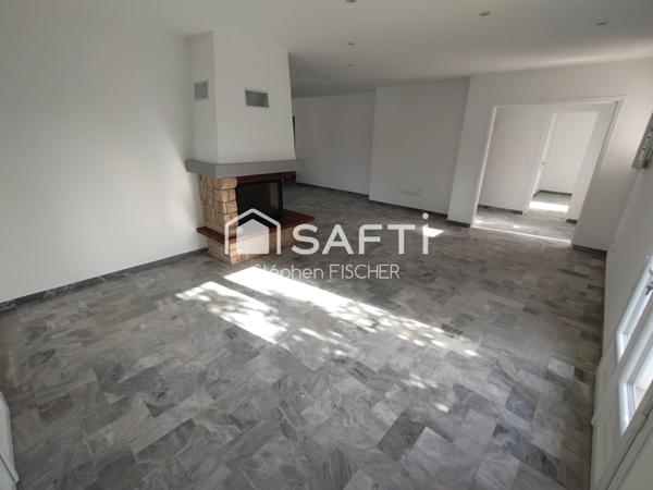 Maison de 105 m² sur un terrain de 700 m²