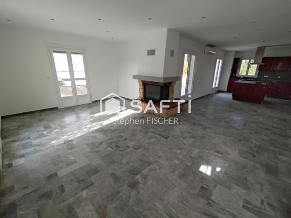 Maison de 105 m² sur un terrain de 700 m²