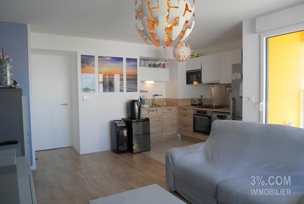 TRÉS BEL APPARTEMENT T3 RÉCENT AVEC TERRASSE EN L DE 10 m² GRANDE PLACE DE PARKING SÉCURISÉE Bouguenais (44340)