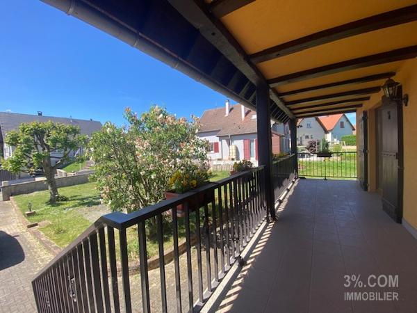 3%.COM Jolie maison avec 3 chambres terrain de 7 ares Wingersheim (67170)