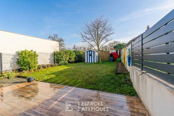 Maison de plain-pied avec jardin !