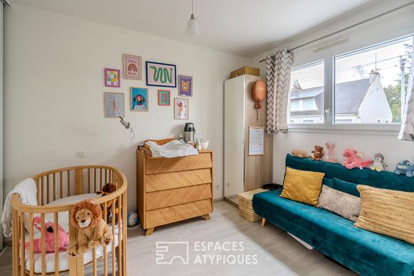 Maison de plain-pied avec jardin !