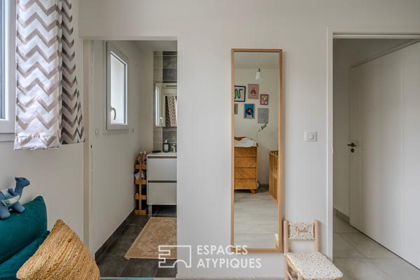 Maison de plain-pied avec jardin !