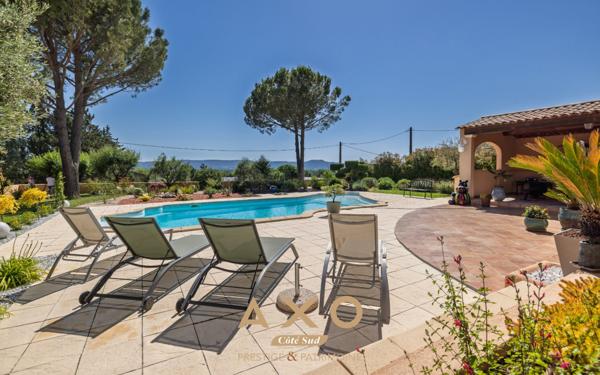 PERTUIS – MAISON – 200 m² – 4 CHAMBRES – PISCINE – POOL-HOUSE – TERRAIN 2 000 m² – 920 000 €