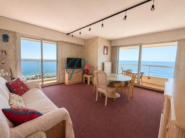 LES SABLES-D’OLONNE – LA CHAUME – T3 VUE OCÉAN – TERRASSE PLEIN SUD