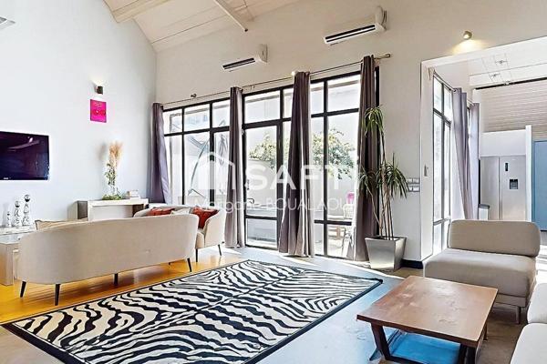 SUPERBE LOFT - 6 PIÈCES - BUREAUX & BOX - 260 M²