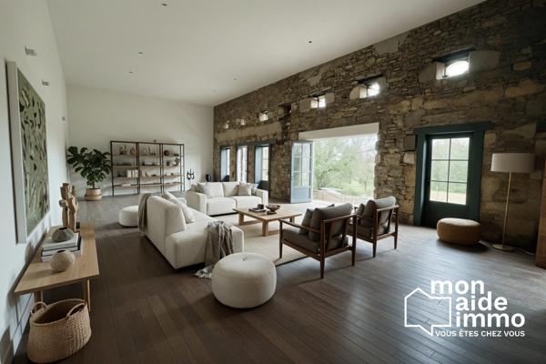 Propriété d’Exception à Rénover – 10 hectares