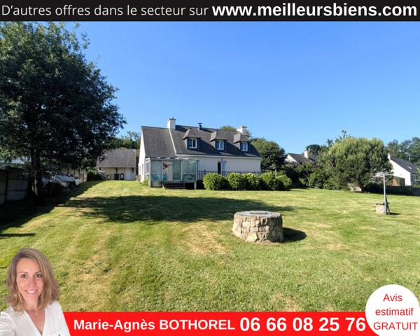 56130 CAMOEL - Maison familiale – 4 chambres dont 1 au rdc  –  garage -terrain constructible de 2 539 m²