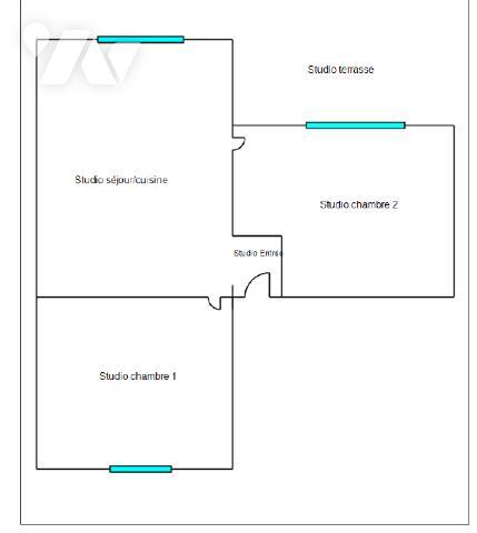 Quartier Beaucours, villa avec piscine, terrain de 1700 m², garage et dépendances,