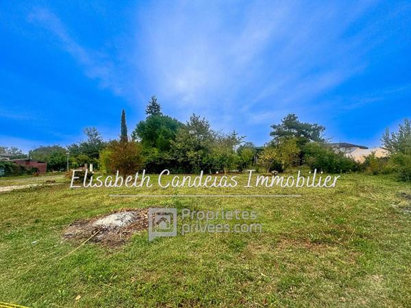 Terrain à bâtir viabilisé