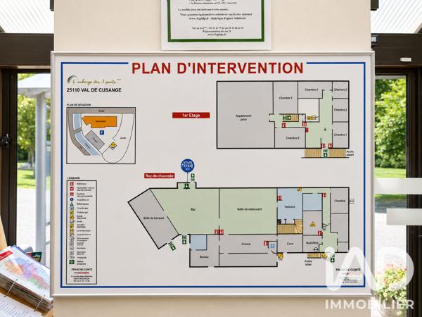 Murs commerciaux  à vendre 688 m² Cusance