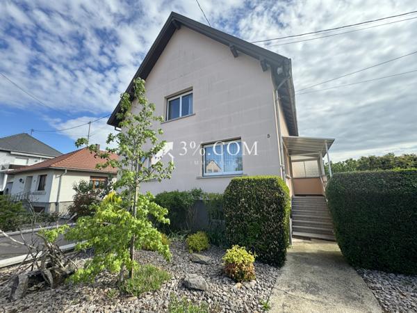 3%COM Jolie maison avec 4 chambres, véranda et jardin  Hochfelden (67270)