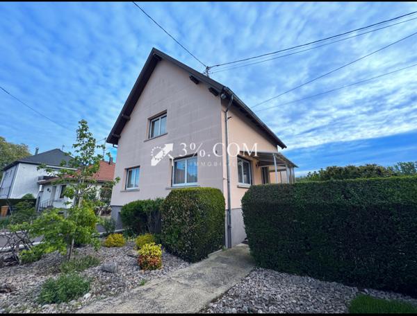 3%COM Jolie maison avec 4 chambres, véranda et jardin  Hochfelden (67270)