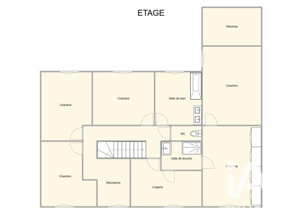 Maison à vendre 9 pièces 200 m² Pierry