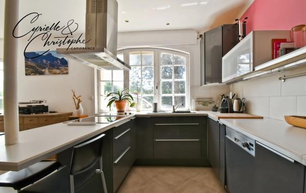 Dpt Hérault (34), à vendre à CANET, maison familiale T6 130m² avec studio indépendant, piscine, pool house sur terrain de 880m²