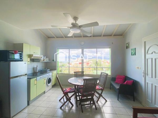 T2 avec vue mer aux Trois-Îlets
