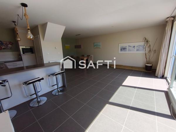 maison semi mitoyenne 3 chambres jardin parking
