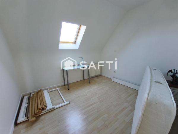 maison semi mitoyenne 3 chambres jardin parking