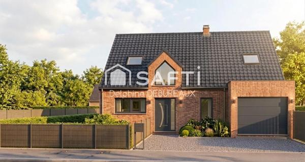 MAISON INDIVIDUELLE NEUVE SEMI PLAIN-PIED – SAULTAIN