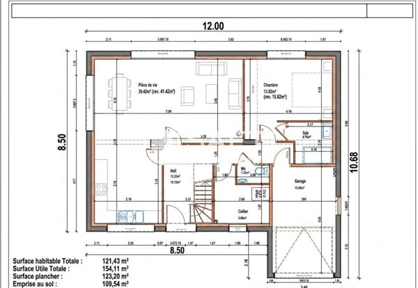 MAISON INDIVIDUELLE NEUVE SEMI PLAIN-PIED – SAULTAIN