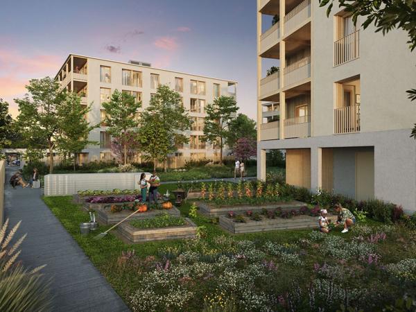 Appartement neuf de 2 pièces - 43m² à Bussy-Saint-Georges