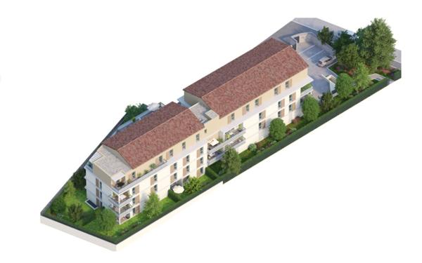 Appartement à vendre    2 pièces • 46,24 m2 Aix-en-Provence