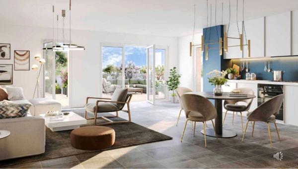 Appartement à vendre 4 pièces traversant ANNECY (74)