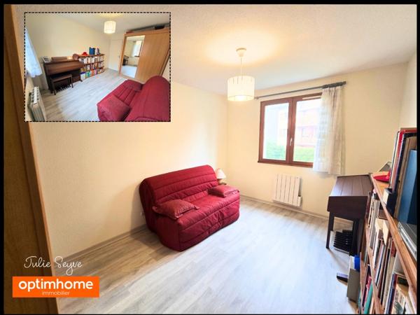 Appartement avec 2 chambres, une terrasse, une cave et un parking – Centre de Gex