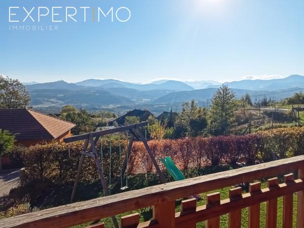 Gap (05000) SUPERBE CHALET, GRAND TERRAIN ET VUE DOMINANTE ET DEGAGEE !