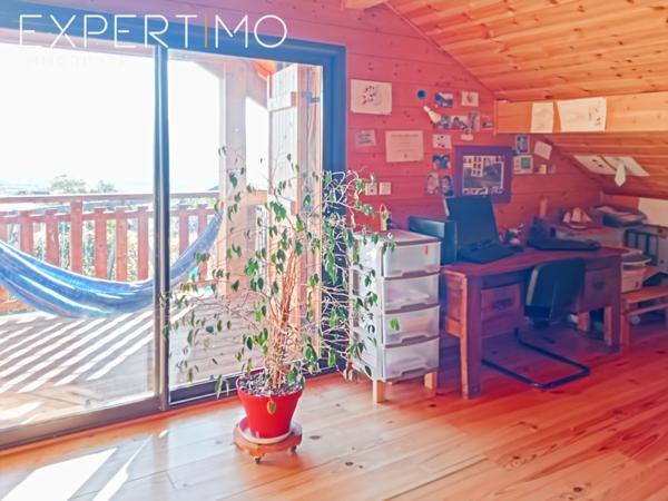 Gap (05000) SUPERBE CHALET, GRAND TERRAIN ET VUE DOMINANTE ET DEGAGEE !