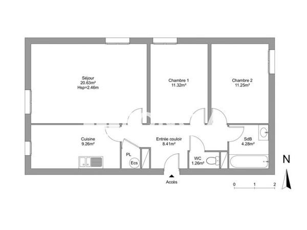 Location Appartement 3 pièces 66.4 m² - 2A R NOTRE DAME 7 DOULEURS Avignon 84000