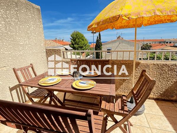 À vendre Appartement 3 pièces 41 m² - St Pierre La Mer 11560