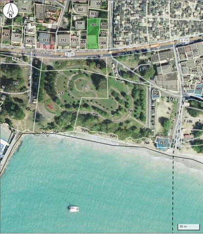 A VENDRE APPARTEMENT T2 NEUF AU 1er ETAGE AU GOSIER A 300m DE LA PLAGE