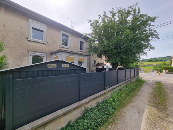 Mandeure 25350 maison 3 chambres 87,75 m² avec cave et terrain