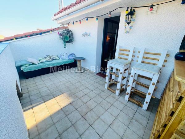 Maison T2 73m2 + Studio à Sainte Marie La Mer