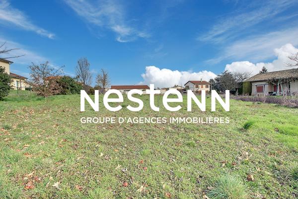 Terrain à bâtir - 520m² - viabilisé - 69220 BELLEVILLE EN BEAUJOLAIS