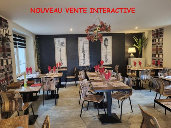 A CEDER FOND PIZZERIA EN CENTRE-BOURG DANS UNE COMMUNE DYNAMIQUE