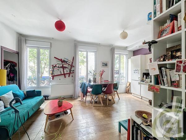 Appartement F3 à vendre  3 pièces - 48,60 m2 PARIS - 75018