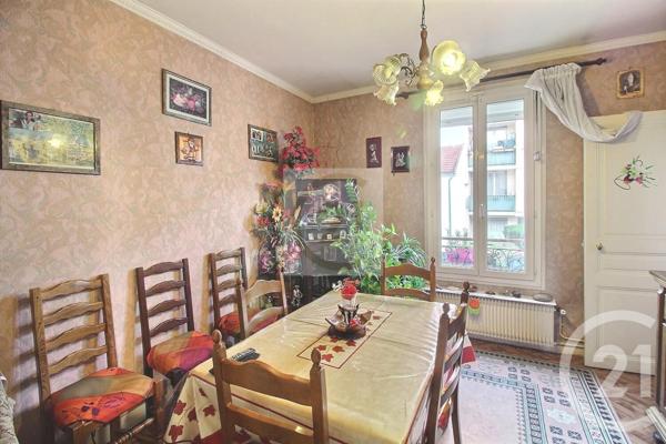 Appartement F3 à vendre  3 pièces - 44,72 m2 PANTIN - 93