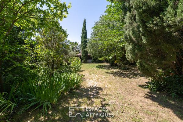 Maison familiale avec piscine et jardin exceptionnel à Montpellier
