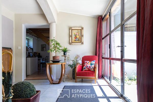 Maison familiale avec jardin méditerranéen et piscine