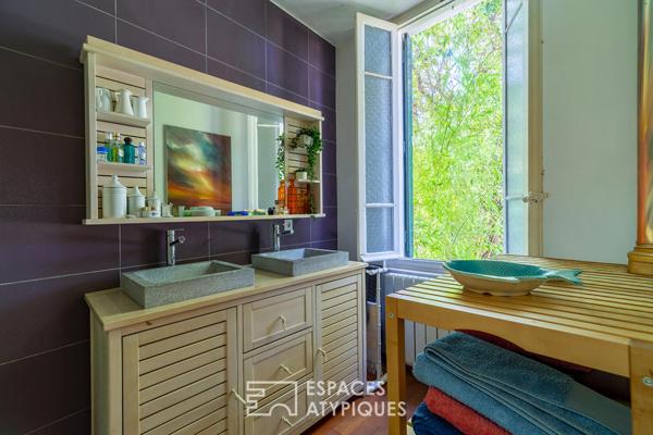 Maison familiale avec piscine et jardin exceptionnel à Montpellier