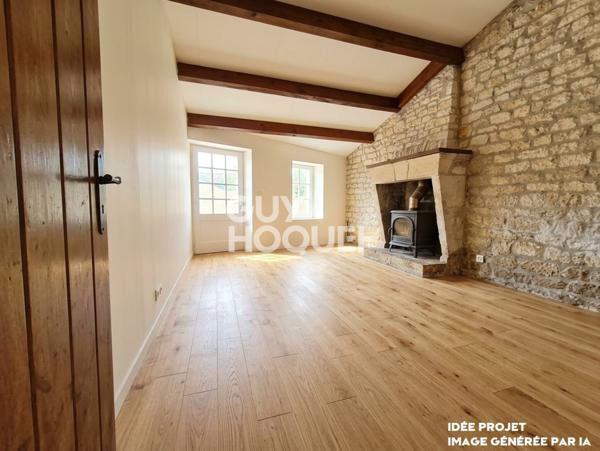 Charmante maison en pierres à St Pierre d'Oléron - 190m² utile - Beau jardin arboré