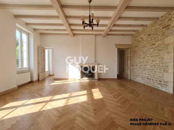 Charmante maison en pierres à St Pierre d'Oléron - 190m² utile - Beau jardin arboré