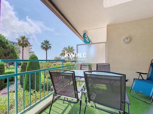 SUPERBE 2 PIECES VUE MER A JUAN LES PINS