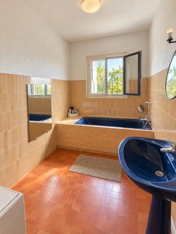 SAINT-JEANNET – Propriété de caractère avec piscine, oliveraie et aperçu mer